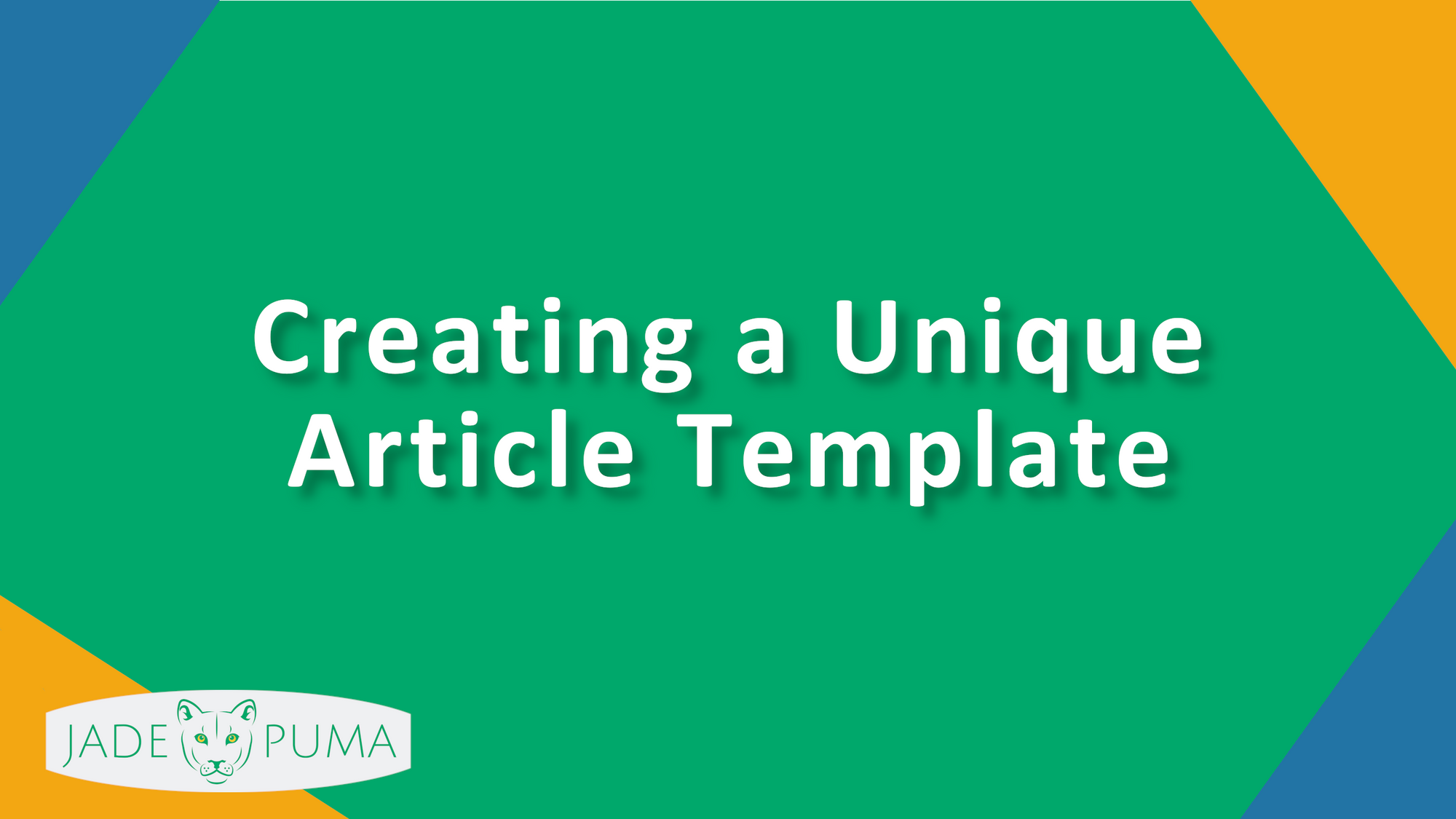 Creating a Unique Article Template for your Shopify Store