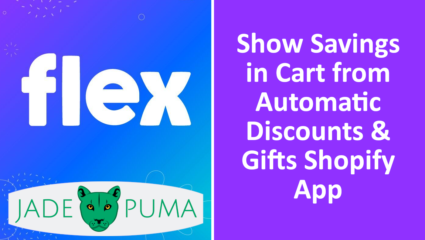 Show Savings in Cart From Automatic Discounts & Gifts Shopify App