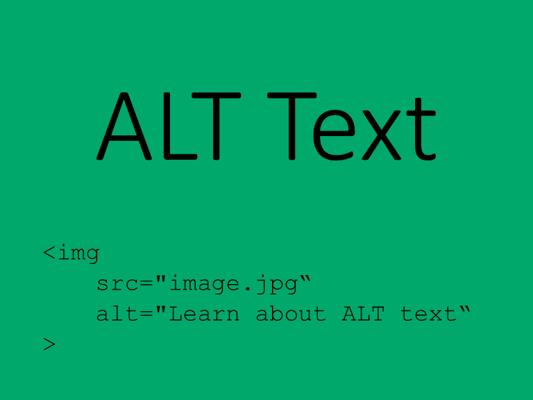 Podcast episode topic - ALT Text in your Shopify Store