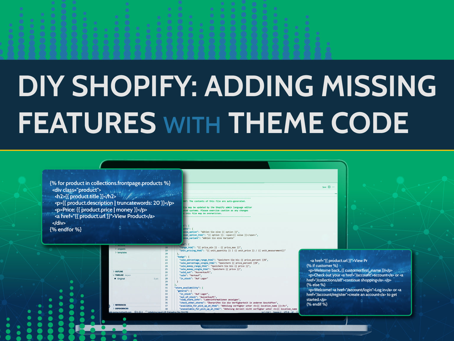Episode 168 - DIY Shopify: Add Missing Features With Theme Code